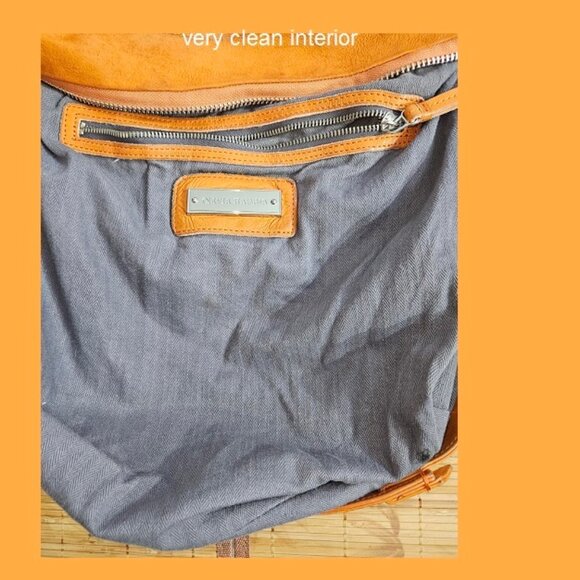 Shoulder/Crossbody/Handbag/Satchel/leather/vibrant color/bohemian - Picture 7 of 11